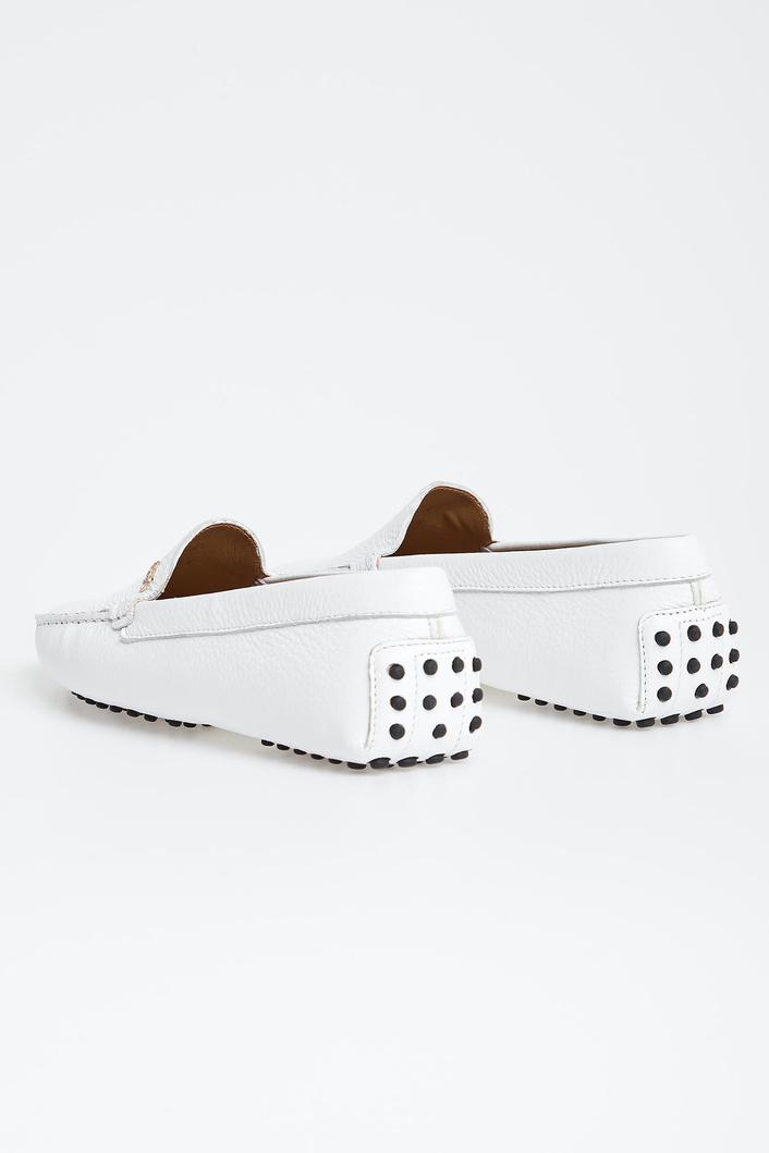 Mokasyny damskie skórzane CESARE CASADEI