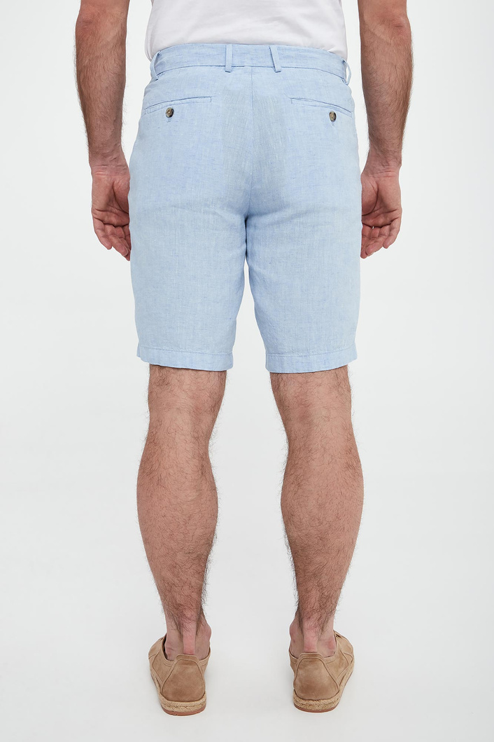 Bermudy męskie lniane PAUL&SHARK