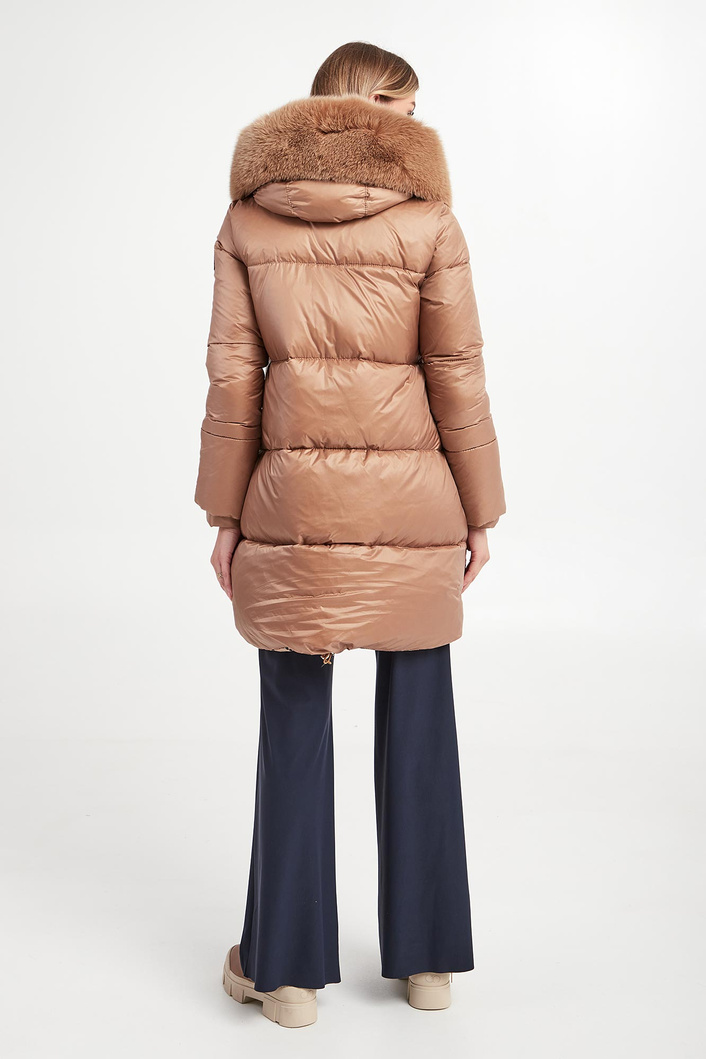 Płaszcz damski puchowy CESARE CASADEI