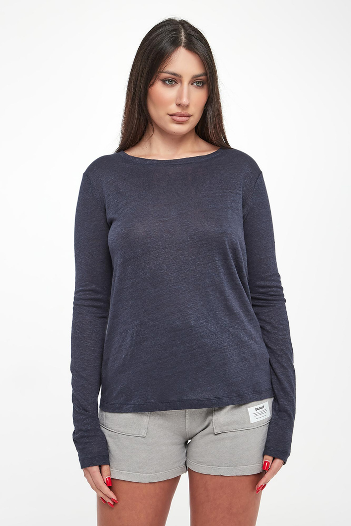Longsleeve damski lniany Cale ECOALF