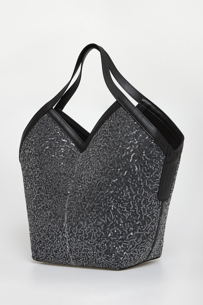 Torebka skórzana shopper PESERICO