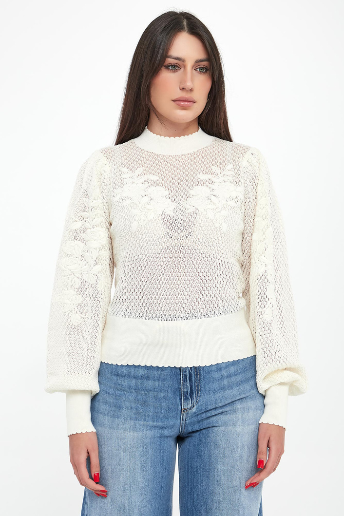 Sweter damski ażurowy TWINSET