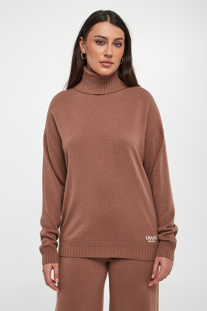 Golf damski wełniany z kaszmirem LIU JO