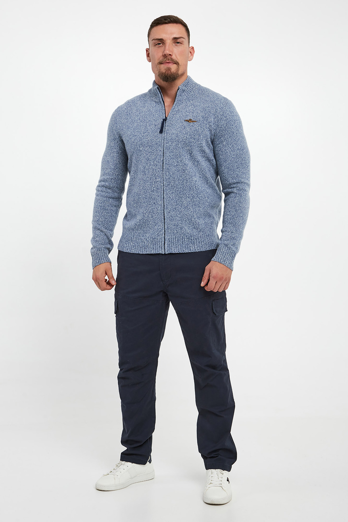 Sweter męski wełniany AERONAUTICA MILITARE