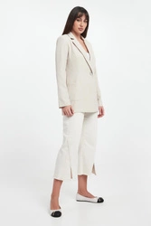 Jeansy damskie z kryształkami JOSEPH RIBKOFF