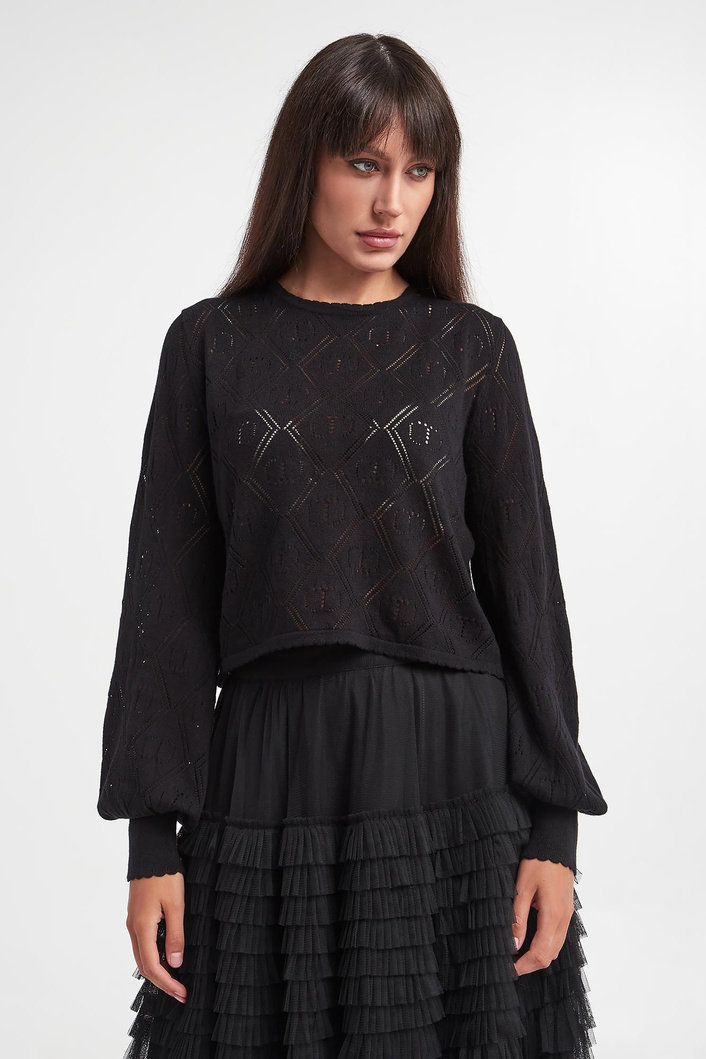 Sweter damski ażurowy TWINSET