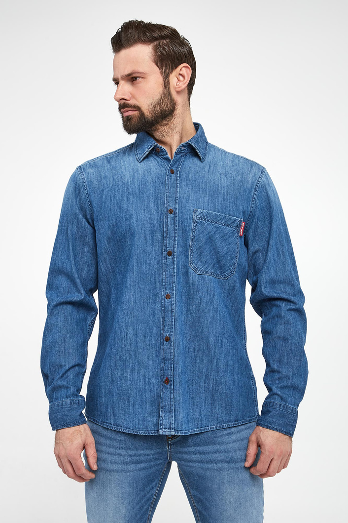 Koszula męska jeansowa Hajo-W JOOP! JEANS