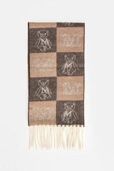 Szal damski kaszmirowy Zigote MAX MARA ACCESSORI
