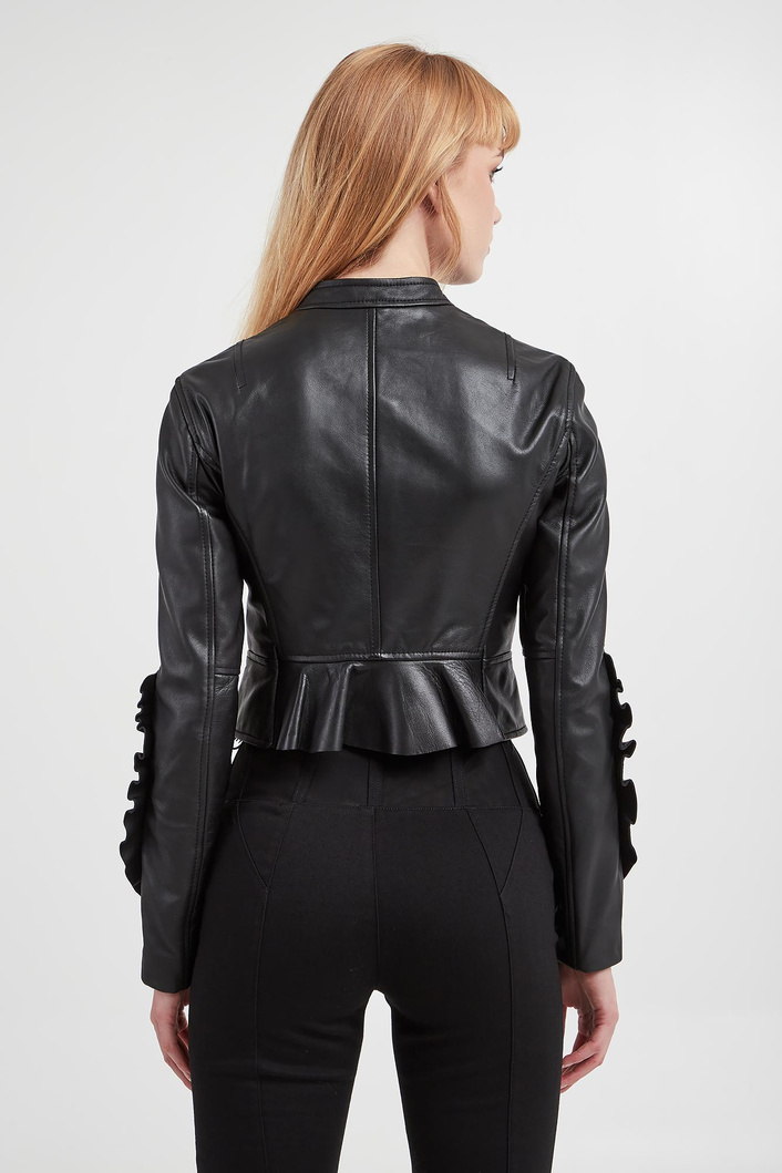 Ramoneska damska skórzana Betty PINKO