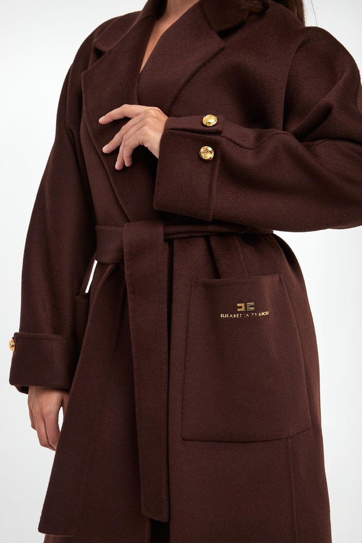 Płaszcz damski wełniany ELISABETTA FRANCHI
