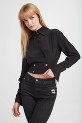 Koszula damska jedwabna KARL LAGERFELD