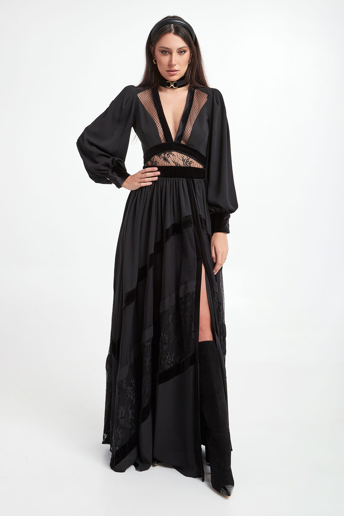 Sukienka z koronką BABYLON