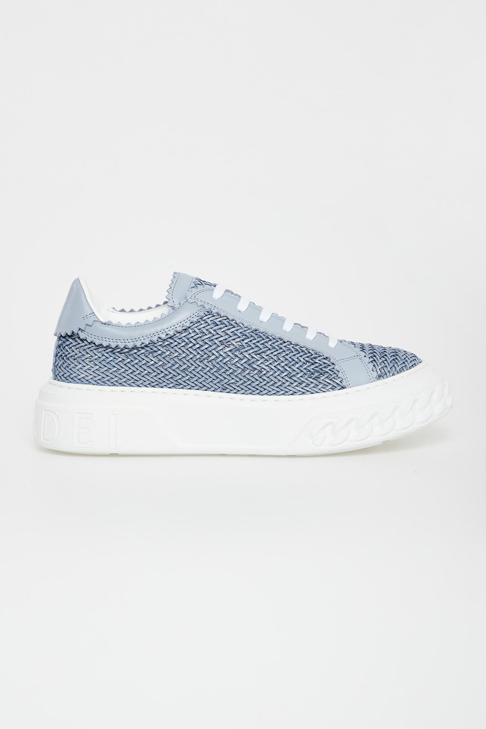 Sneakersy damskie plecione CASADEI