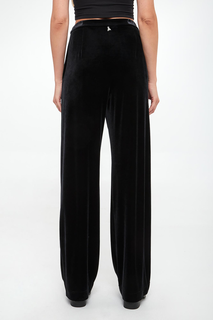 Spodnie damskie welurowe PATRIZIA PEPE