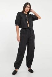Spodnie damskie lniane TWINSET