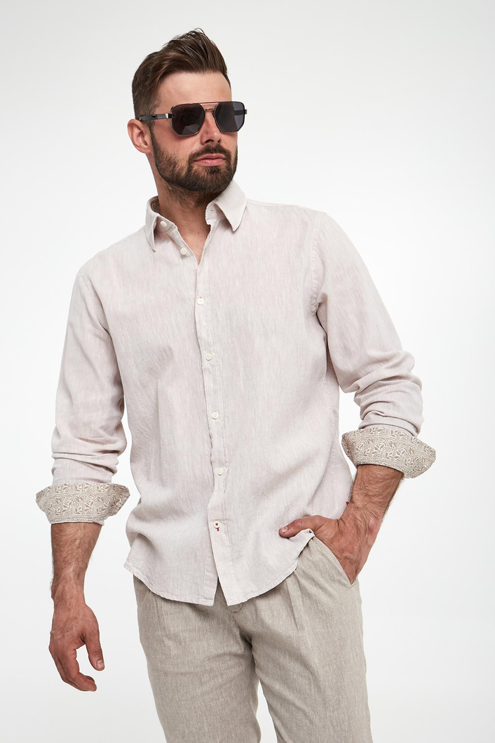 Koszula męska lniana Hanson JOOP! JEANS