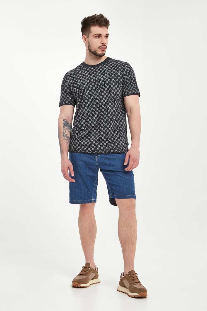 T-shirt męski z logo Victormanuel JOOP!