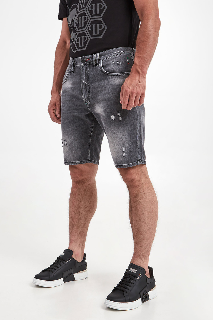 Spodenki jeansowe Mykonos PHILIPP PLEIN