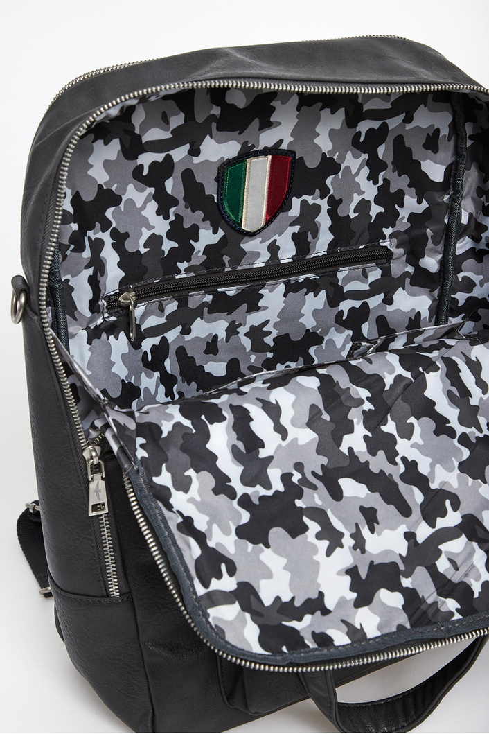 Plecak męski skórzany AERONAUTICA MILITARE