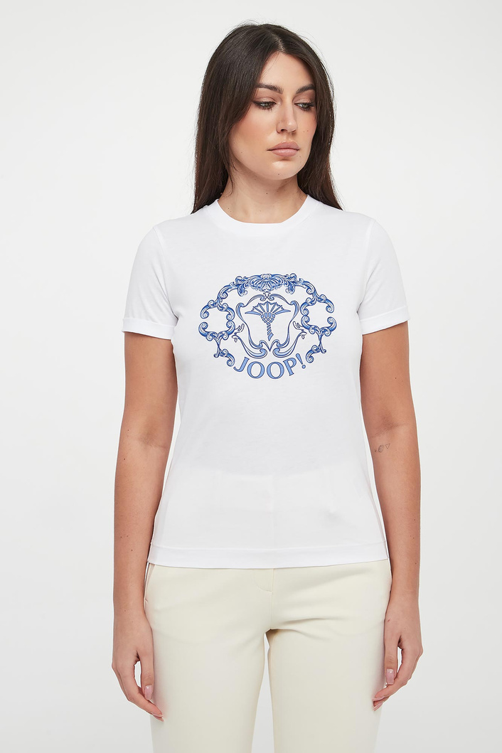 T-shirt damski z logo Tulya JOOP!