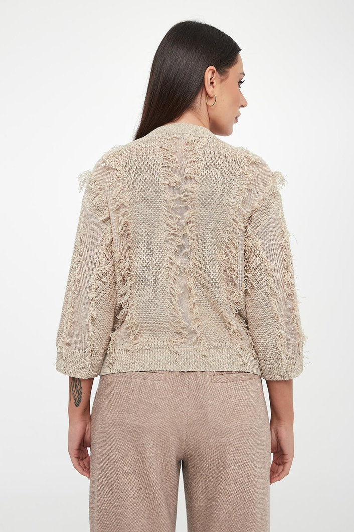 Sweter damski lniany PESERICO
