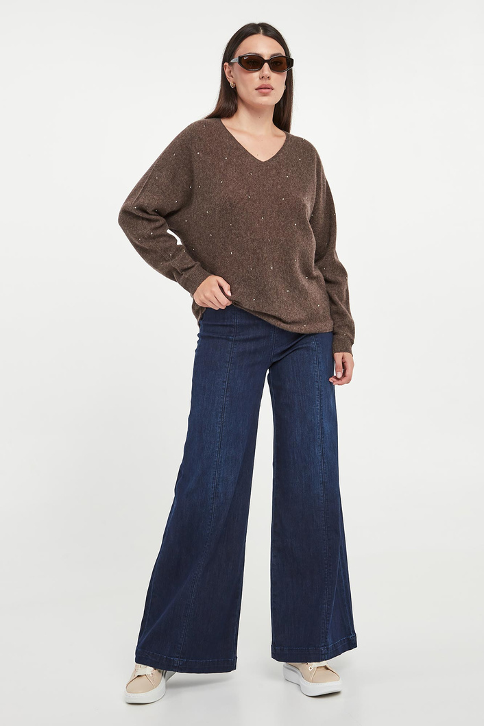 Sweter damski kaszmirowy JOSEPH RIBKOFF