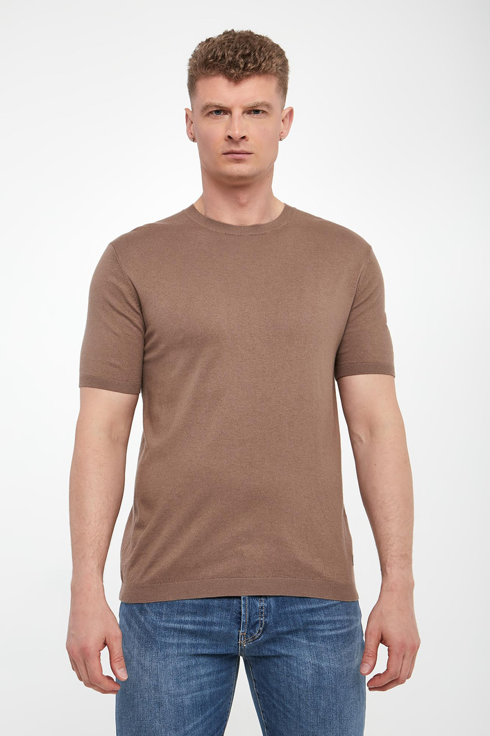 T-shirt męski dzianinowy LIU JO