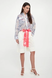 Szorty damskie z lnem TWISNET ACTITUDE