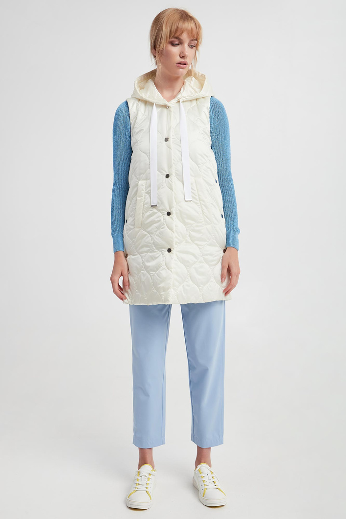 Kamizelka damska pikowana Bracco MARELLA MONOCHROME