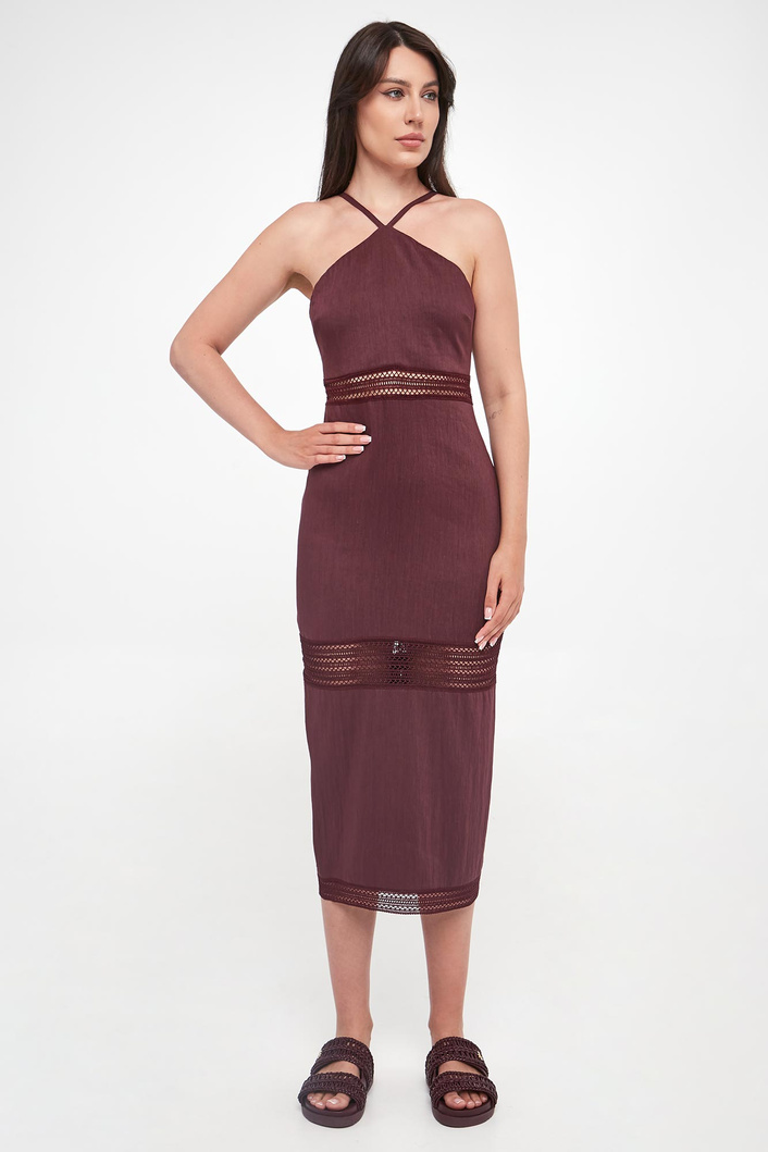 Sukienka lniana PATRIZIA PEPE