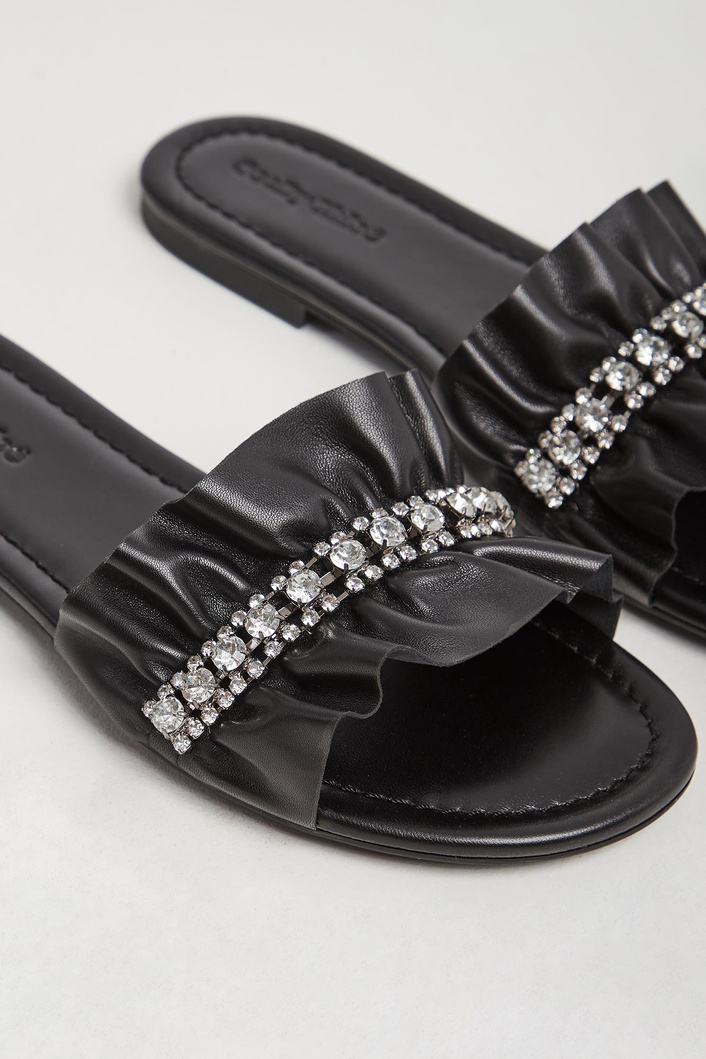 Klapki damskie skórzane SEE BY CHLOE