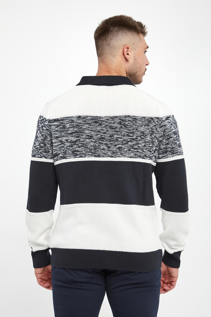 Sweter męski w paski Odin JOOP! JEANS