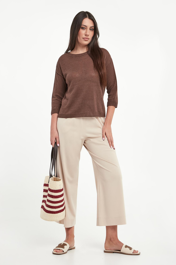 Sweter damski lniany Cannone WEEKEND MAX MARA
