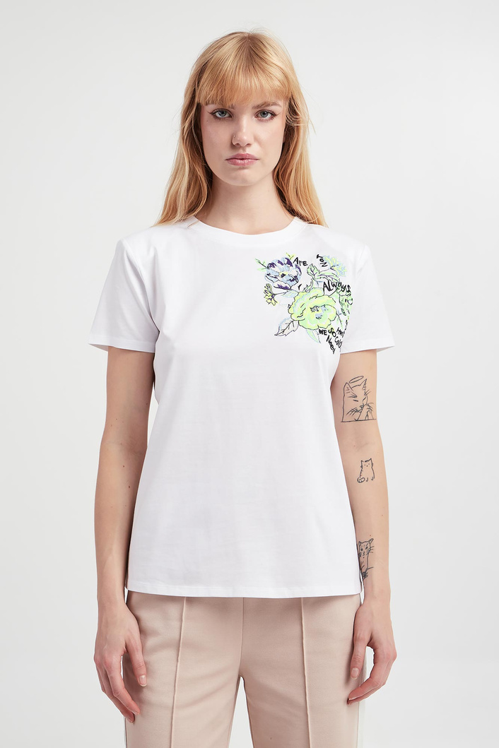 T-shirt damski TWINSET ACTITUDE