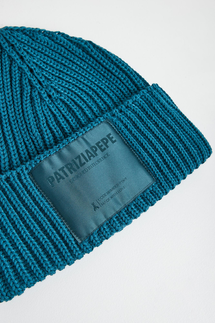 Czapka damska wełniana PATRIZIA PEPE