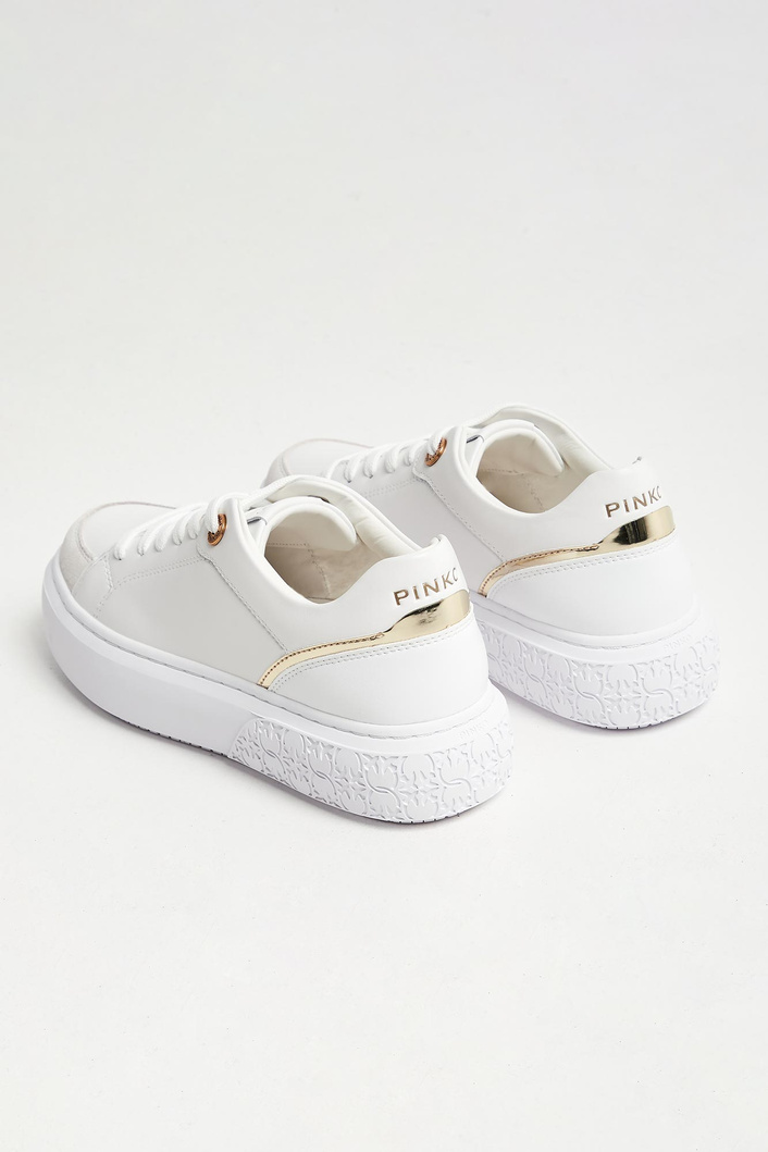 Sneakersy damskie skórzane PINKO