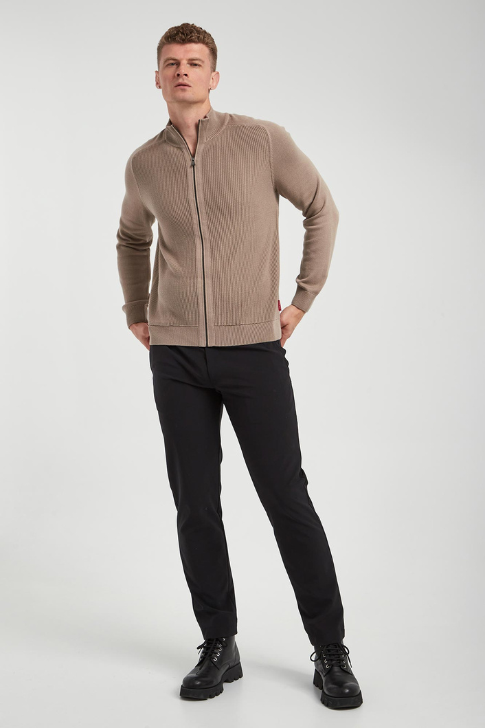 Sweter męski zapinany na zamek Olegor JOOP! JEANS