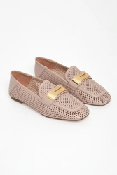 Mokasyny damskie skórzane LIU JO