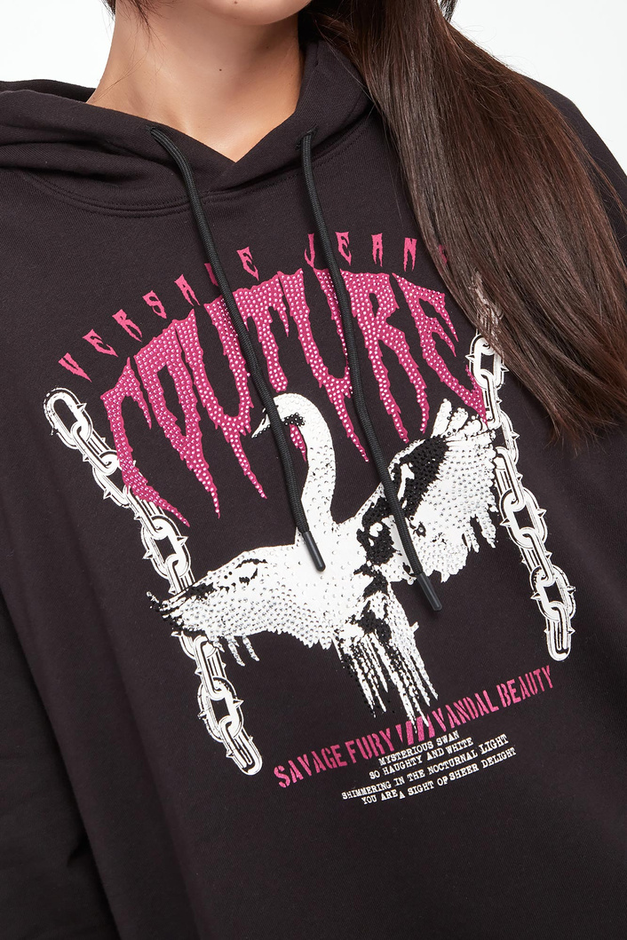 Bluza damska z kapturem VERSACE JEANS COUTURE