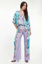 Spodnie damskie ze wzorem VERSACE JEANS COUTURE