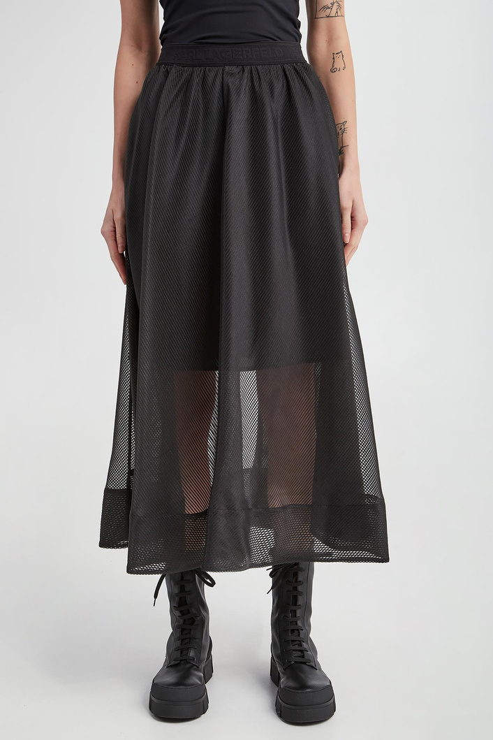 Spódnica z tafty KARL LAGERFELD