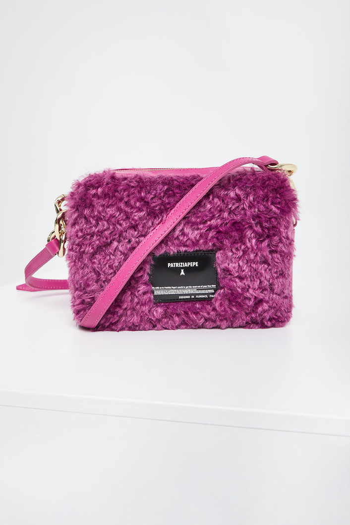 Torebka futrzana PATRIZIA PEPE