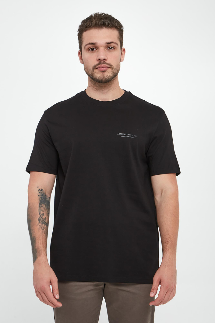 T-shirt męski z logo ARMANI EXCHANGE