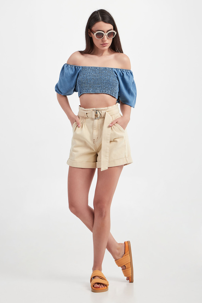 Szorty jeansowe TWINSET