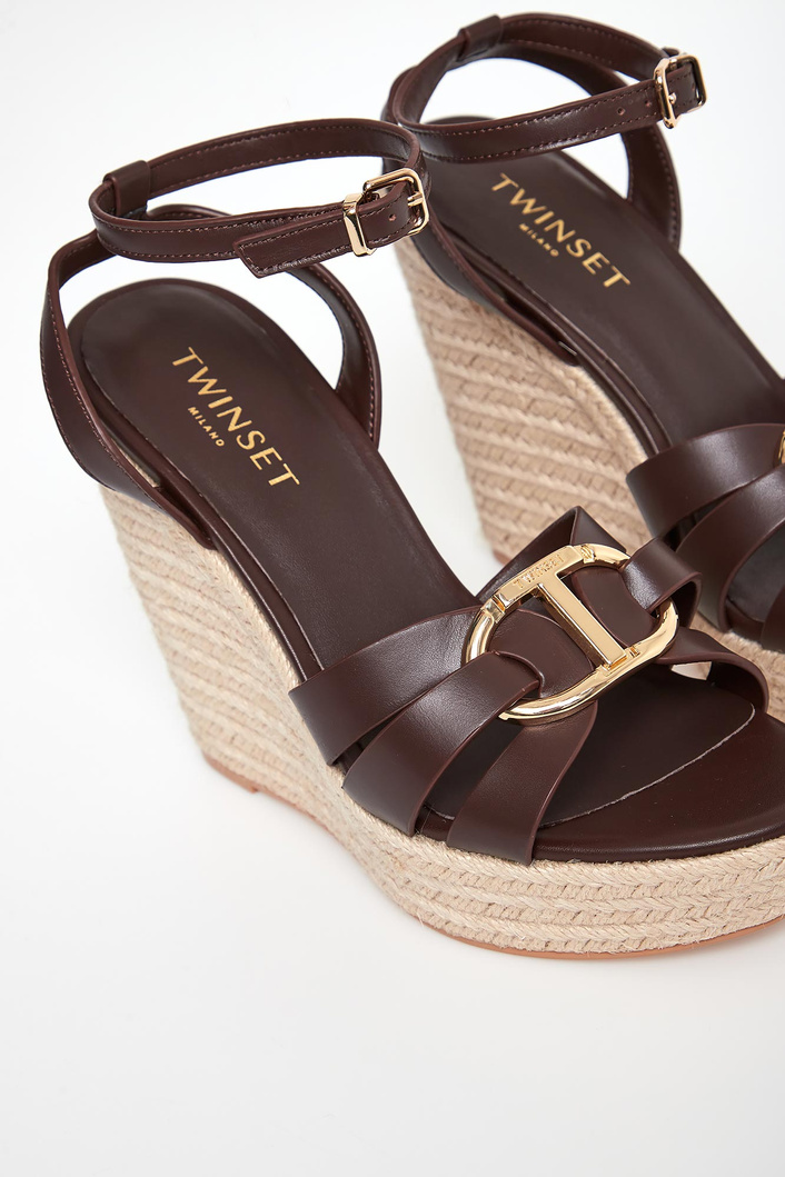 Koturny skórzane TWINSET