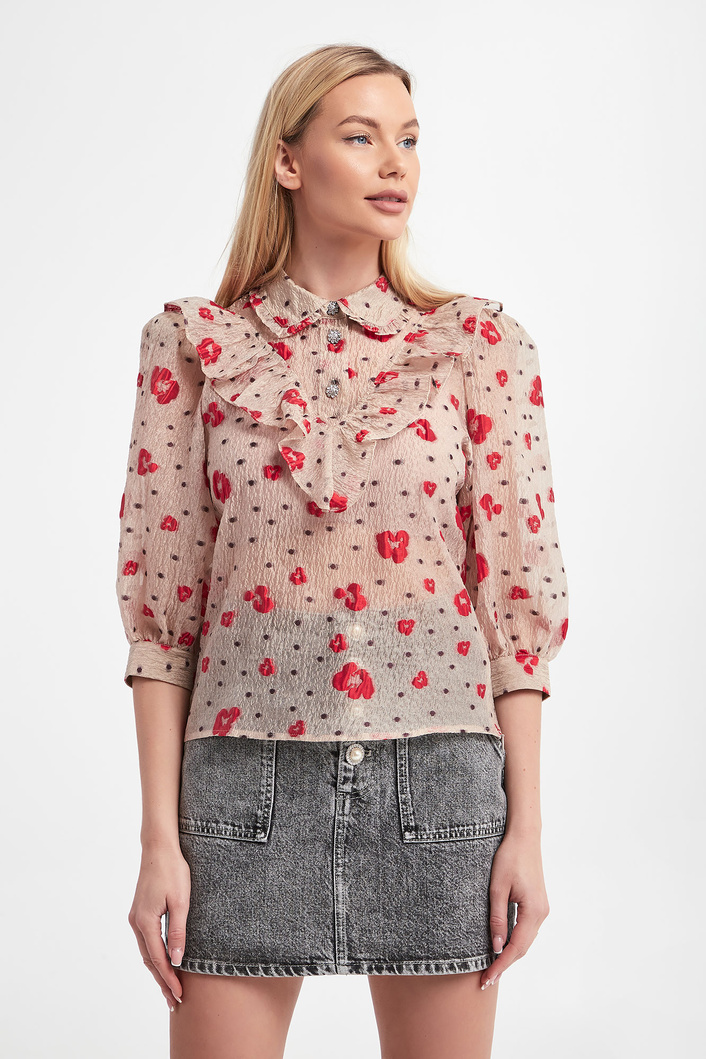 Bluzka z żabotem CUSTOMMADE