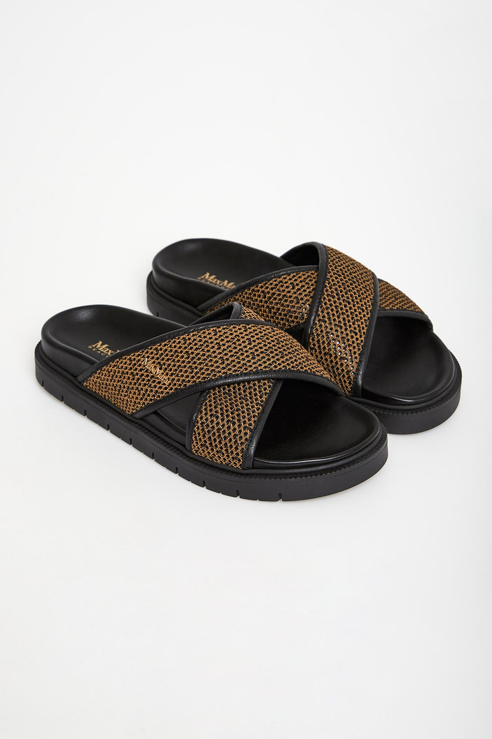 Klapki damskie Party MAX MARA BEACHWEAR