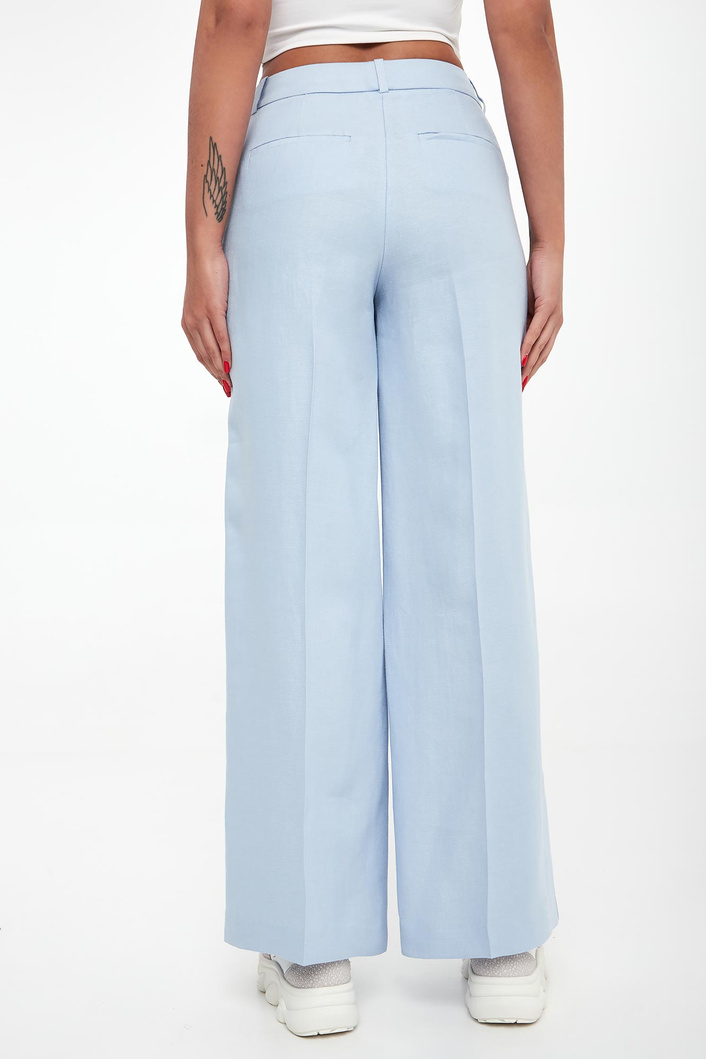 Spodnie damskie lniane PESERICO