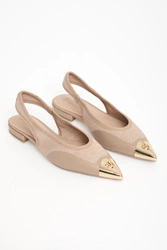 Baleriny skórzane PINKO