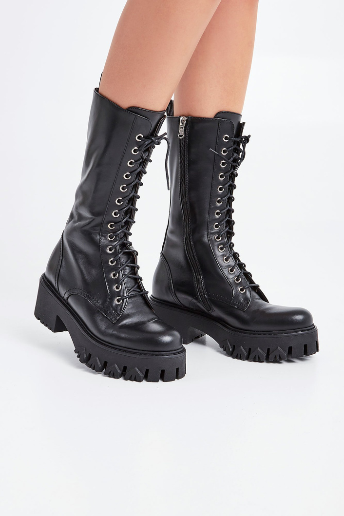 Trapery skórzane PATRIZIA PEPE